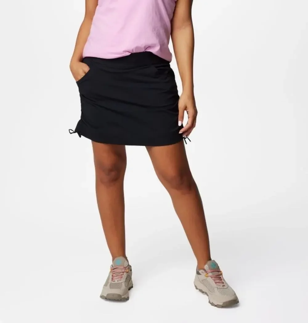 Columbia Anytime Black Casual Side Cinch UPF Mini Skort Size Medium